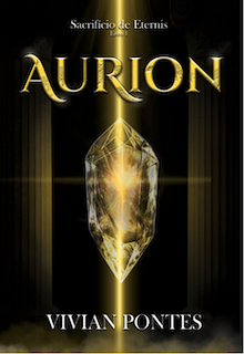 Capa do livro Aurion, de Vivian Pontes